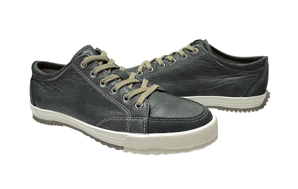 新品!! 名作!! 日本製 SPINGLE MOVE スピングルムーブ SPM-376 オイルワックスレザー ベロア size SS MADE IN JAPAN拍卖