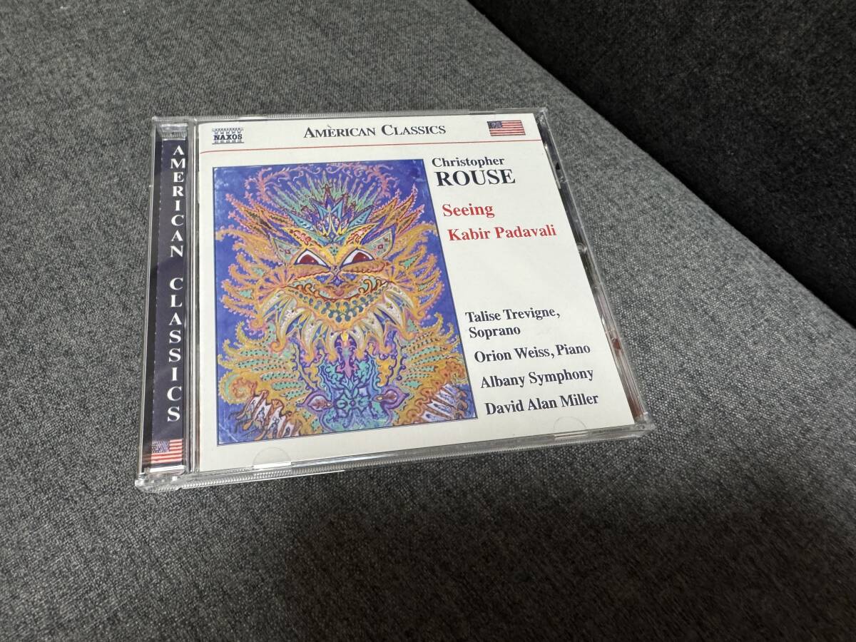 ■クリストファー・ラウズ/ピアノ協奏曲『シーイング』、カビール讃歌集 ウェイス、トレヴィーニェ、D.A.ミラー&オールバニ響拍卖