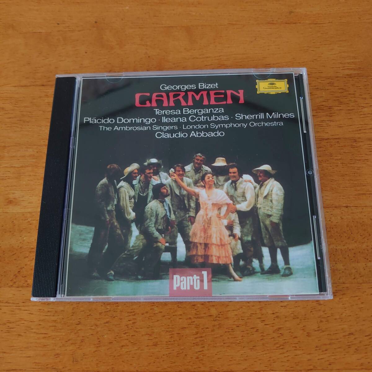 Bizet / CARMEN Part 1 ビゼー/カルメン アバド(指揮)ベルガンサ(メゾソプラノ) Grammophon 輸入盤 【CD】拍卖
