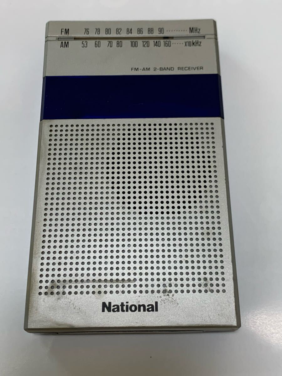 National FM-AM 2-BAND RECEIVER RF-032 ラジオ 動作品拍卖