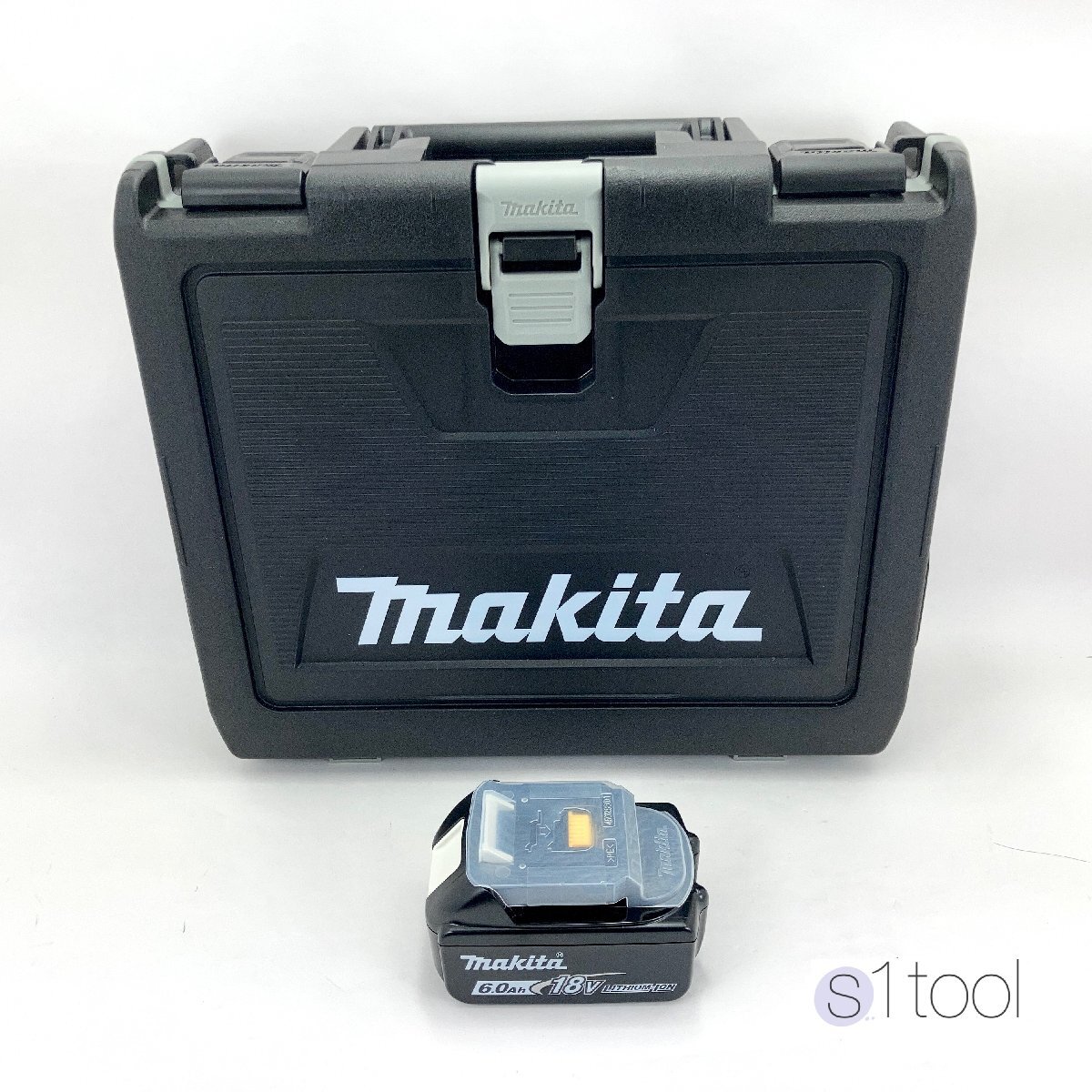 新品 マキタ 未使用 バッテリー BL1860B + ケース ( 純正 バッテリー 雪マーク付 TD173DRGX用ケース DC18RF 用 TD173DRGX用 TD173DRGX 用 )拍卖