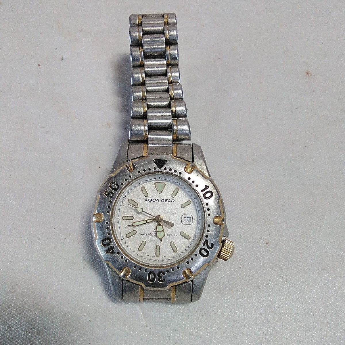 ALBA  AQUA GEAR アクアギア  20BAR クォーツ拍卖