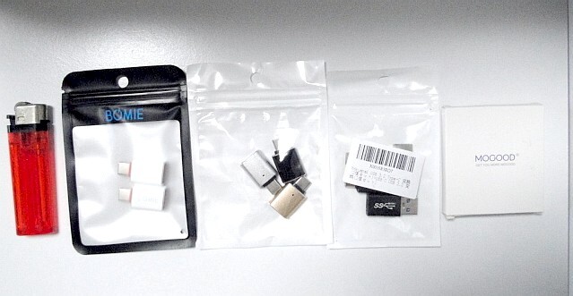 【未使用・2種類11個】Type-C Type-A 変換アダプタ【定形外180円/レターパックライト430円】拍卖