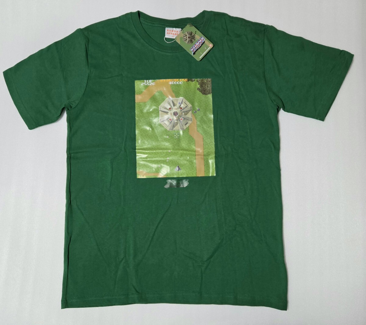 XEVIOUS ゼビウス 半袖 Tシャツ Lサイズ namco ナムコ バンナム 新品タグ付き レア拍卖