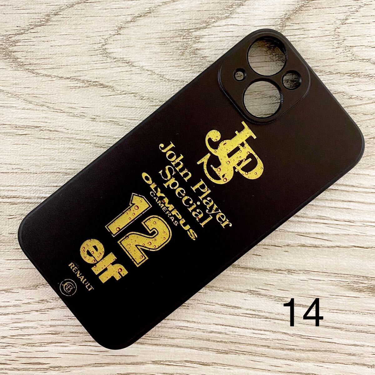 JPS ロータス #12 レイン iPhone 14 ケース F1 Lotus ルノー アイルトン・セナ 雨 水滴 スマホ拍卖