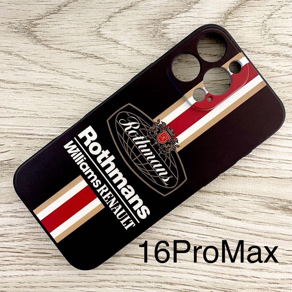 ロスマンズ ウィリアムズ ルノー iPhone 16 Pro Max ケース F1 アイルトン・セナ マンセル ヒル クルサード ヴィルヌーヴ スマホ拍卖