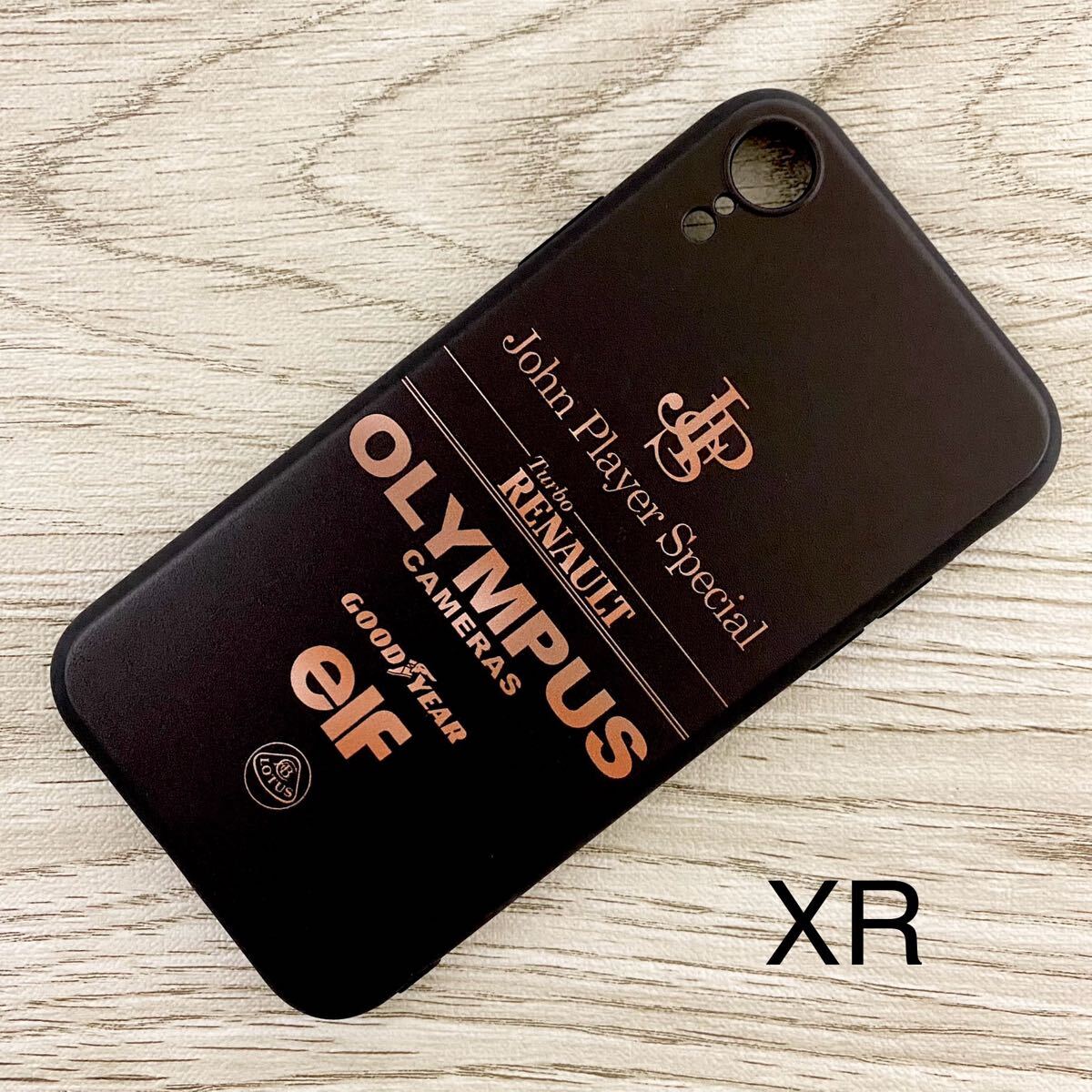 JPS ロータス iPhone XR ケース F1 Lotus ルノー 98T アイルトン・セナ スマホ拍卖