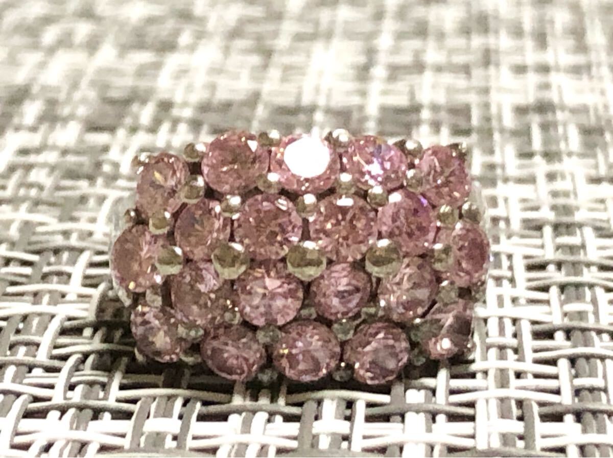 シルバー パヴェ ストーン リング silver 925 指輪拍卖