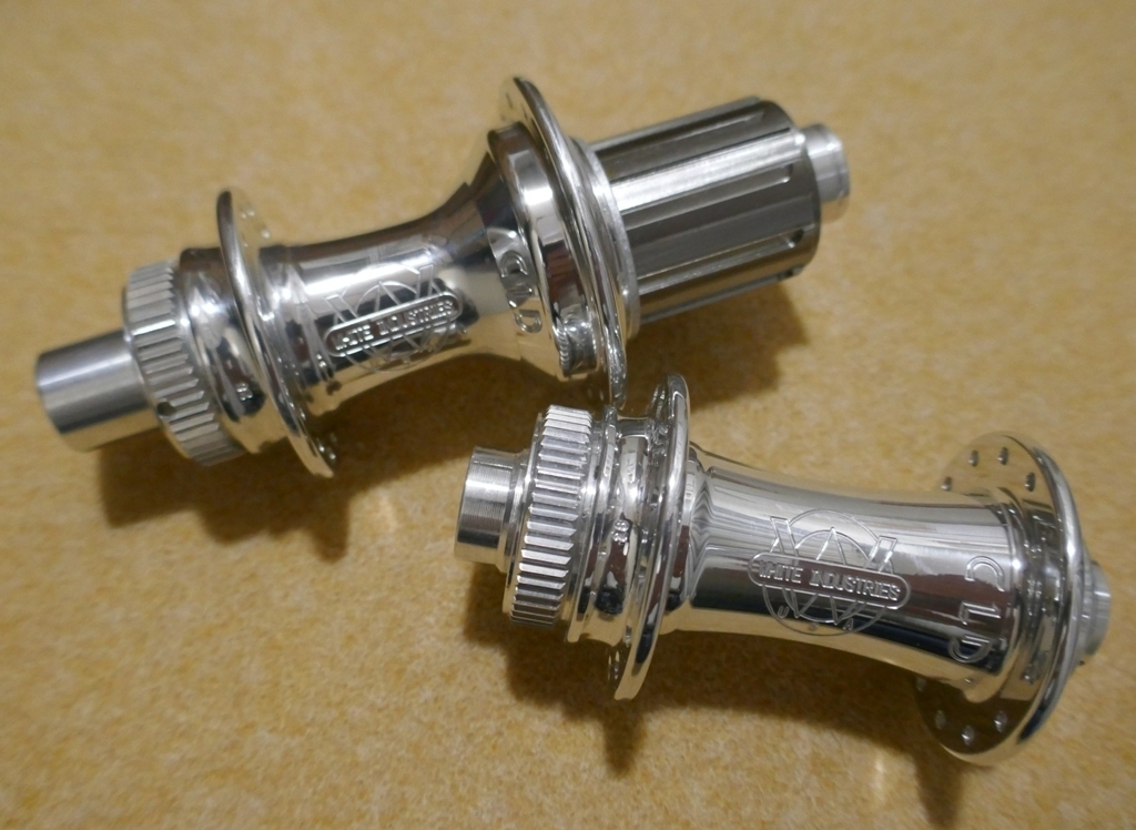 ホワイトインダストリーズ CLD ハブ 前後セット シルバー 12×100/142㎜ White Industries拍卖