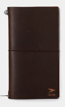 トラベラーズノート TO&FRO レギュラーサイズ ブラウン 新品拍卖