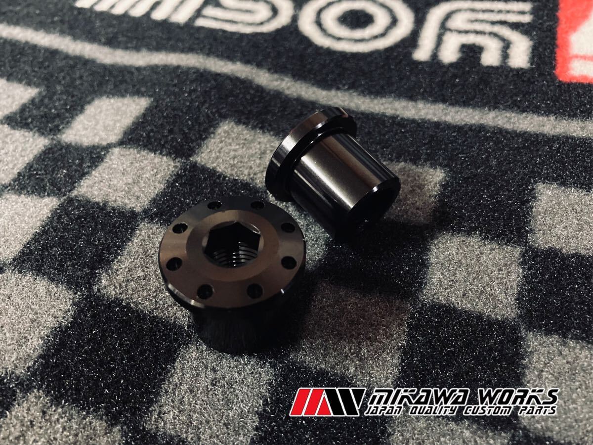 GPz900R アルミ ピボット ナット 化粧ナット 左右セット ZX900A 全年式 GPz750R ZX750G 検 スイングアーム ピボットシャフト ステップ拍卖