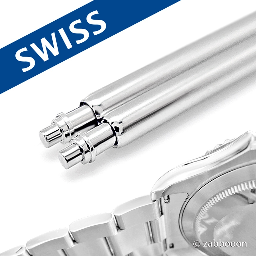 ロレックス用 バネ棒【高品質スイス製】フリンジ式 スポーツ系 純正形状 20mm サブマリーナ GMTマスター2 エクスプローラー2 送料無料!拍卖