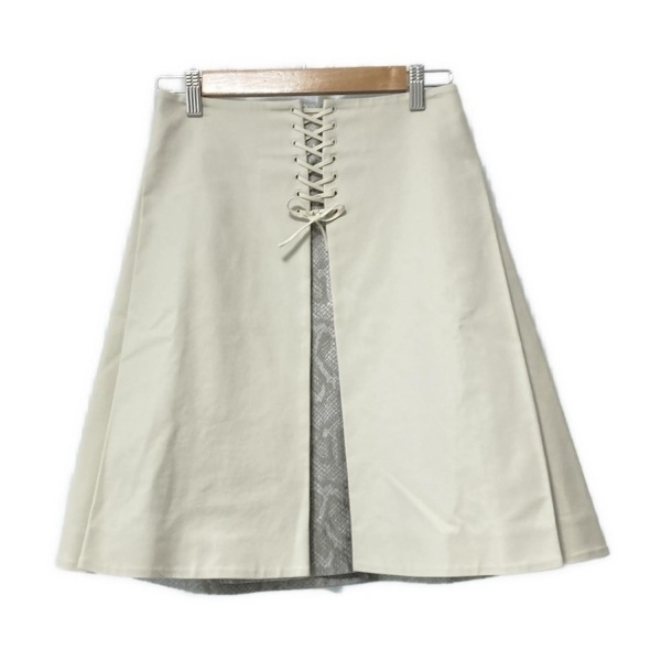 エポカ EPOCA スカート サイズ38 M - ベージュ×グレーベージュ×ライトグレー レディース ひざ丈 新品同様 ボトムス拍卖