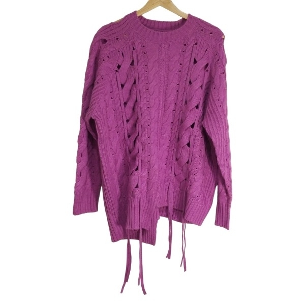 グレースコンチネンタル GRACE CONTINENTAL 長袖セーター/ニット サイズ36 S - パープル レディース クルーネック 美品 トップス拍卖