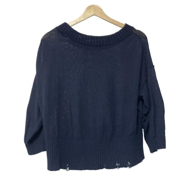 グレースクラス Grace Class 長袖セーター/ニット サイズ36 S - ネイビー レディース クルーネック トップス拍卖