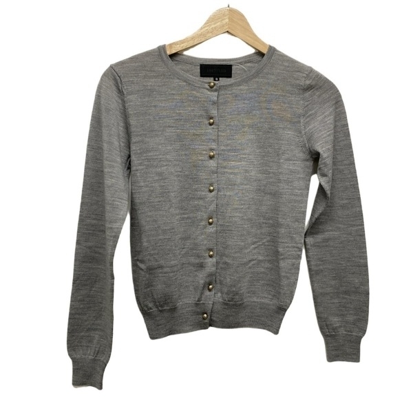 アンタイトル UNTITLED カーディガン サイズ0 XS グレー レディース 長袖 美品 トップス拍卖