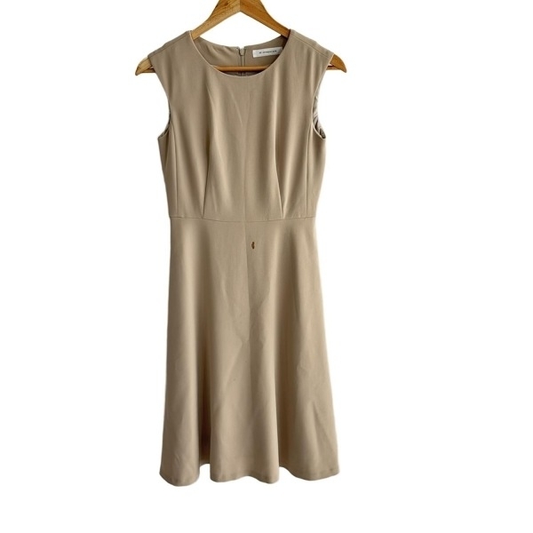 エムプルミエ M-PREMIER サイズ34 S - ベージュ レディース クルーネック/ノースリーブ/ロング ワンピース拍卖