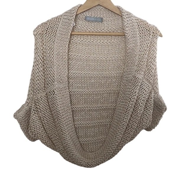 ダーマコレクション DAMAcollection ボレロ サイズ2 M - アイボリー レディース 長袖/ラメ トップス拍卖