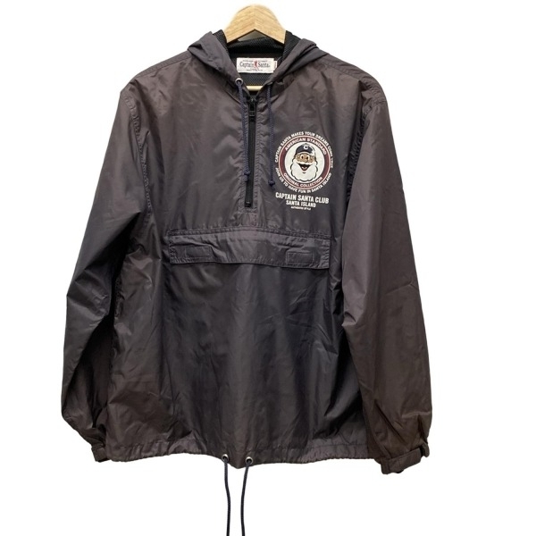 キャプテンサンタ CAPTAIN SANTA ブルゾン サイズMEDIUM M - ダークグレー×マルチ メンズ 長袖/オールシーズン ジャケット拍卖