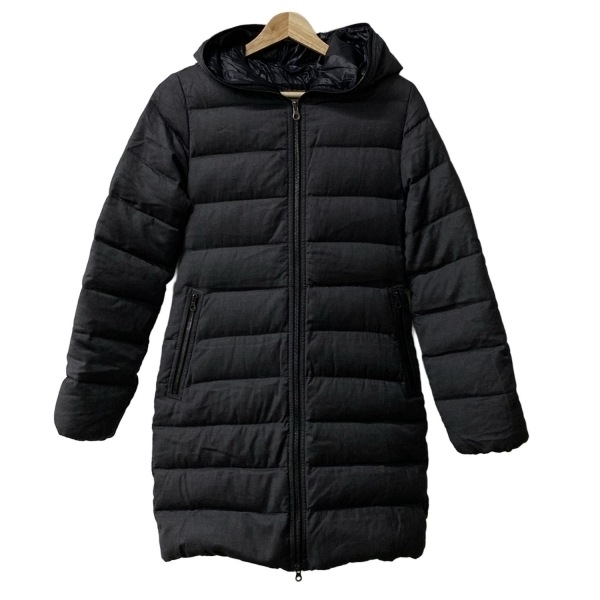 デュベティカ DUVETICA ダウンコート サイズ38 S ACE-wool ダークグレー レディース 長袖/冬 コート拍卖