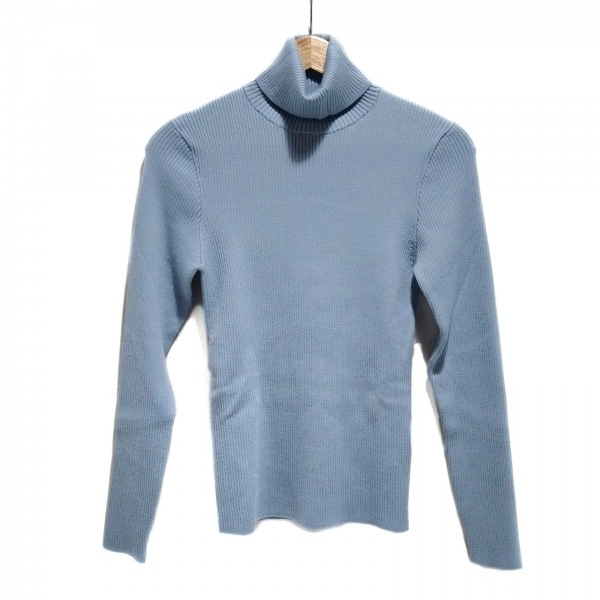 アドーア ADORE 長袖セーター/ニット サイズ38 M 531-0270913 - ライトブルー レディース タートルネック 美品 トップス拍卖