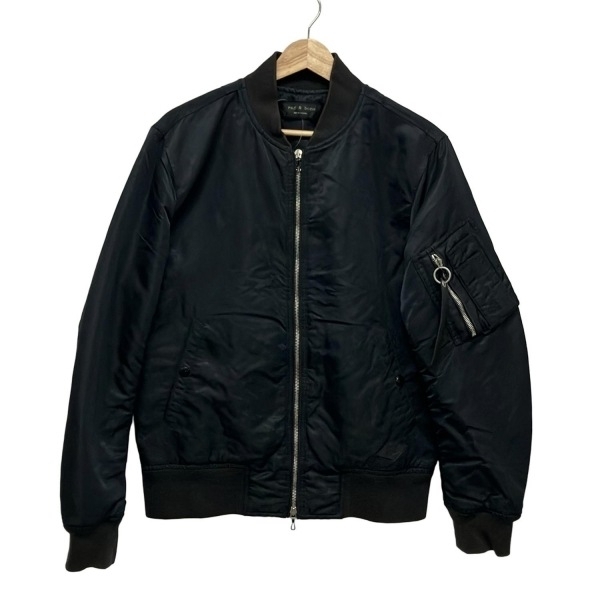 ラグアンドボーン rag&bone ブルゾン サイズS - 黒 メンズ 長袖/中綿/冬 ジャケット拍卖