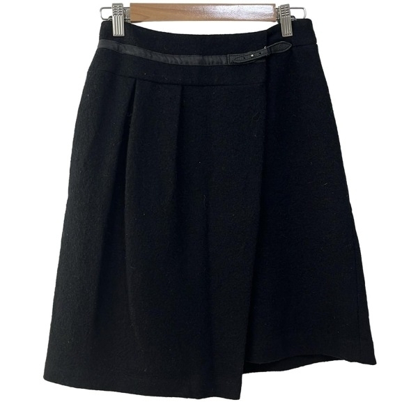 モラビト MORABITO スカート サイズ38 M - 黒 レディース ひざ丈 ボトムス拍卖