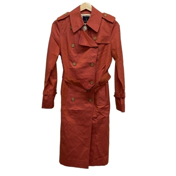 ユナイテッドアローズ UNITED ARROWS トレンチコート サイズ38 M - レッド レディース 長袖/春/秋 コート拍卖