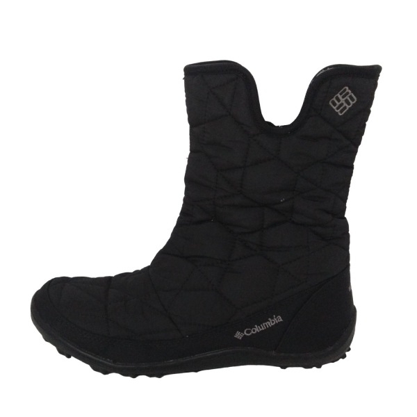 コロンビア columbia ショートブーツ 24 - 黒 レディース キルティング/WATERPROOF/インソール取外し可 靴拍卖