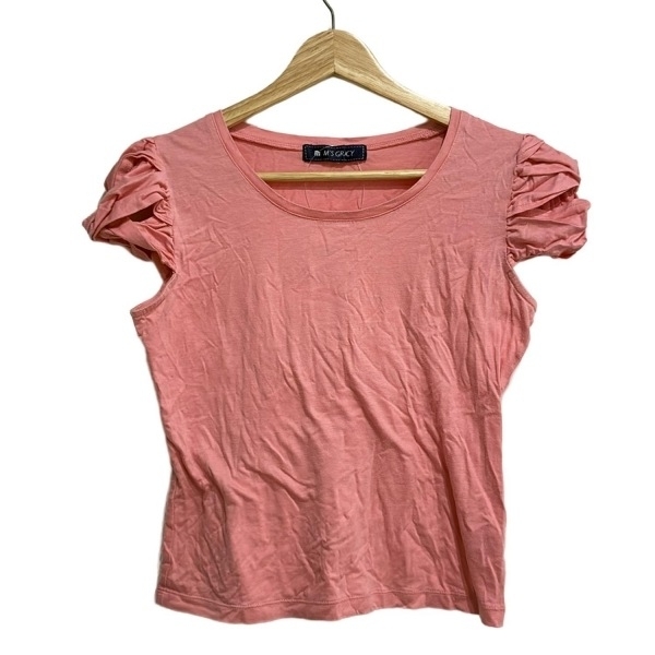エムズグレイシー M'S GRACY 半袖カットソー サイズ38 M - ピンク レディース トップス拍卖