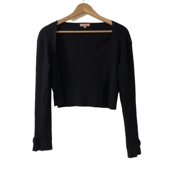 トッカ TOCCA ボレロ サイズM - ダークネイビー レディース 長袖 トップス拍卖