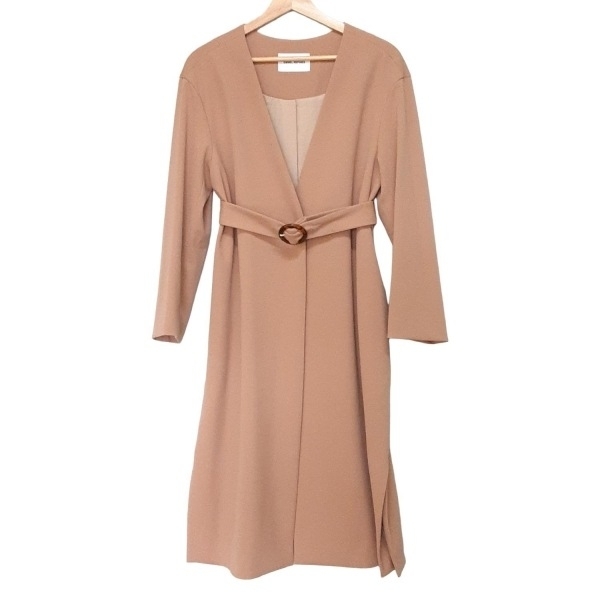 エメル リファインズ EMMEL REFINES サイズS - ピンクベージュ レディース 長袖/春/秋 美品 コート拍卖