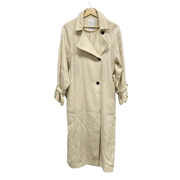 ノーブル NOBLE サイズ36 S - ライトベージュ レディース 長袖/春/秋 コート拍卖