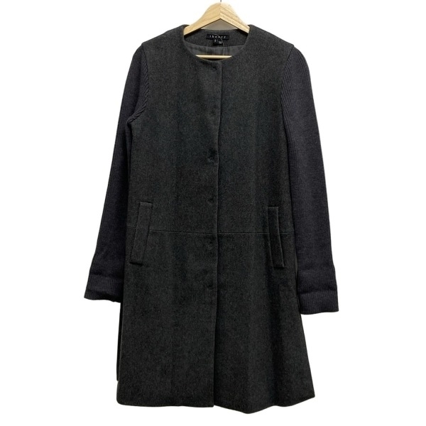 セオリー theory サイズS/P S - グレー レディース 長袖/春/秋 美品 コート拍卖
