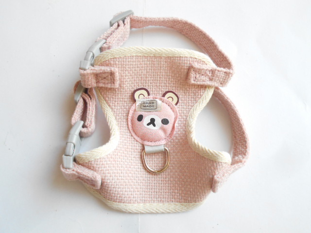 小型犬 ハンドメイド クマさんハーネス XS サイズ 胸囲32~36cm拍卖