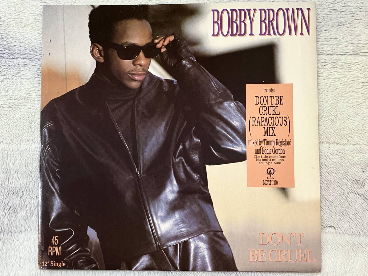 【80's】 Bobby Brown / Don't Be Cruel : Rapacious Mix (1989、12 Inch Single、UK盤、Timmy Regisford、L.A. & Babyface)拍卖