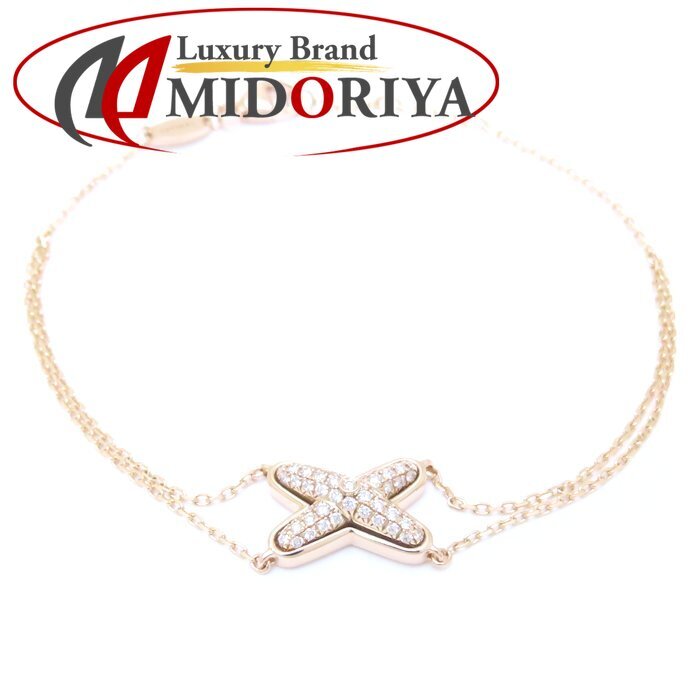 Chaumet ショーメ ジュ ドゥ リアン ブレスレット ダイヤモンド 083222 K18PG ピンクゴールド/293827【中古】拍卖