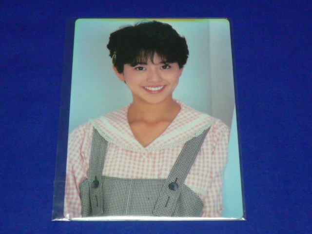 ★小泉今日子/下敷き/ブルー/当時物未使用品上部に日焼けがあります。拍卖