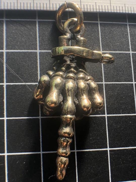 ファ○ク★ミドルフィンガー★スカル★ペンダント拍卖