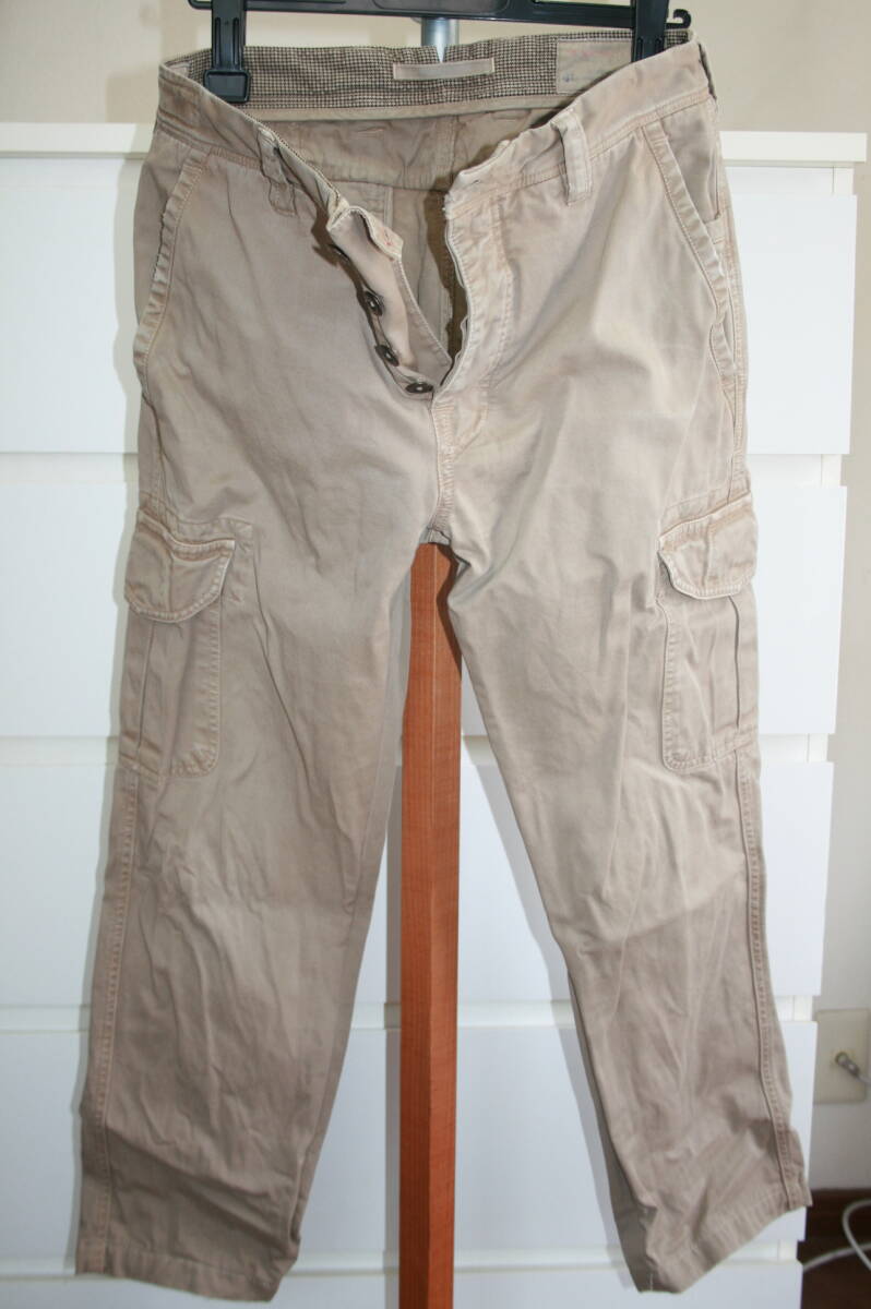 G.T.A (ジーティーアー)No-GTA-B カーゴパンツ size46 ベージュ USED拍卖