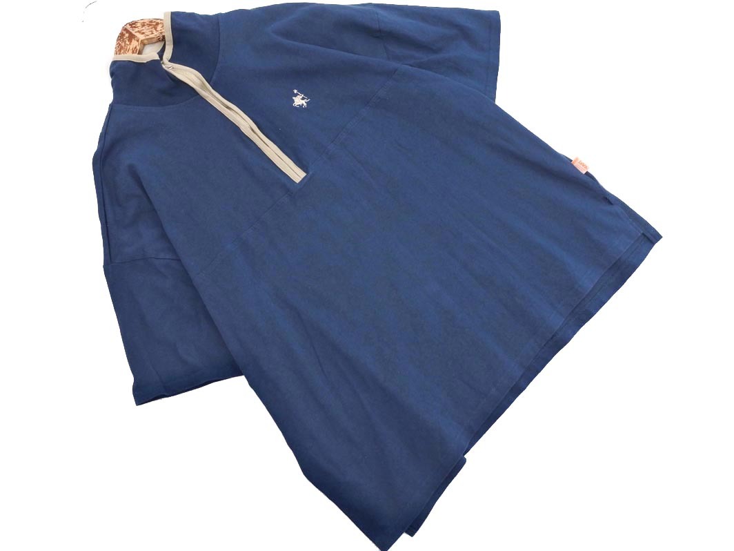 JaVa ジャバ クラシカルエルフ ポロシャツ sizeXL/紺 ■◆ ☆ ffa6 レディース拍卖