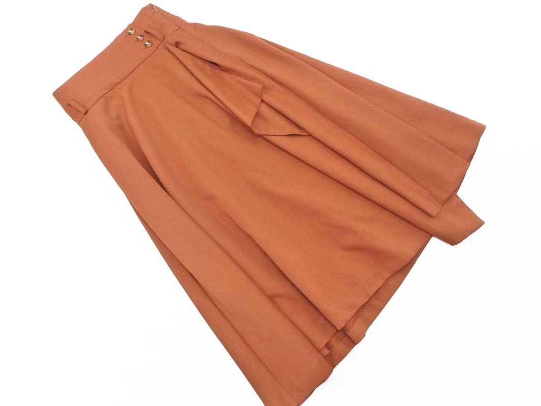 FREE’S MART フリーズマート フレア ロング スカート sizeFR/茶 ■■ ☆ ffa6 レディース拍卖