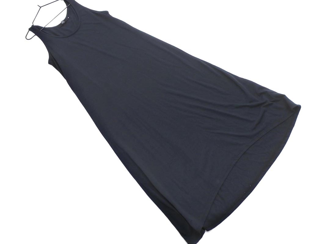 AZUL BY MOUSSY アズールバイマウジー ロング ノースリーブ ワンピース sizeM/黒 ■◆ ☆ ffa9 レディース拍卖