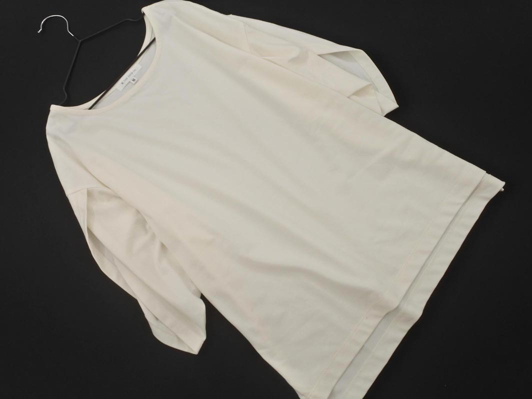 ネコポスOK THE SHOP TK ザショップティーケー タケオキクチ ボートネック カットソー オフホワイト ■◆ ☆ ffb2 レディース拍卖