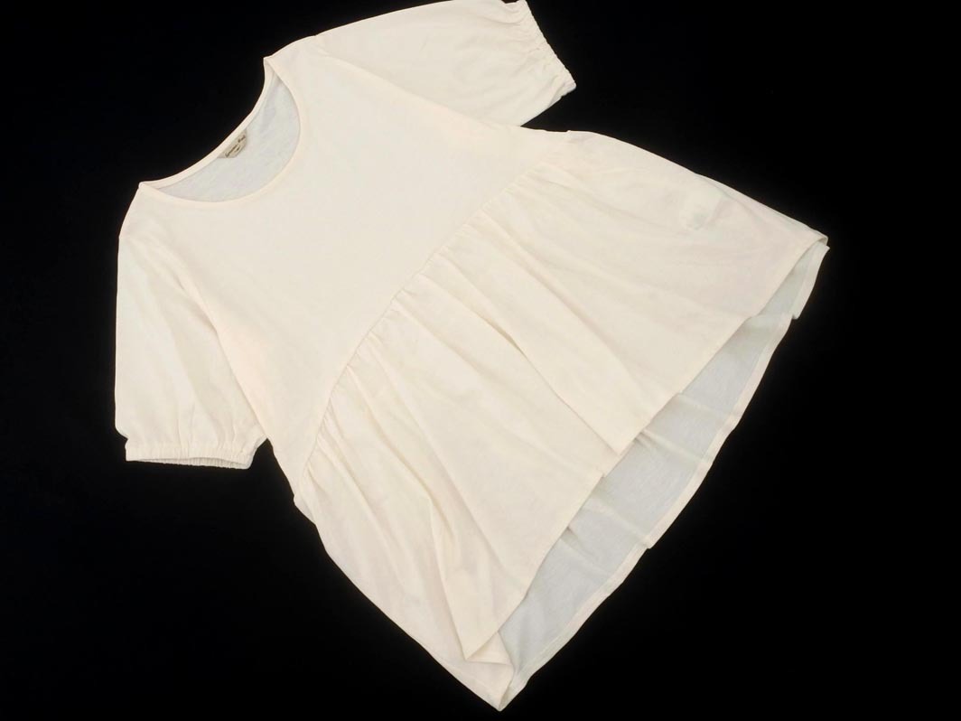 SM2 サマンサモスモス ワイド幅 カットソー sizeF/オフホワイト ■◆ ☆ ffb6 レディース拍卖