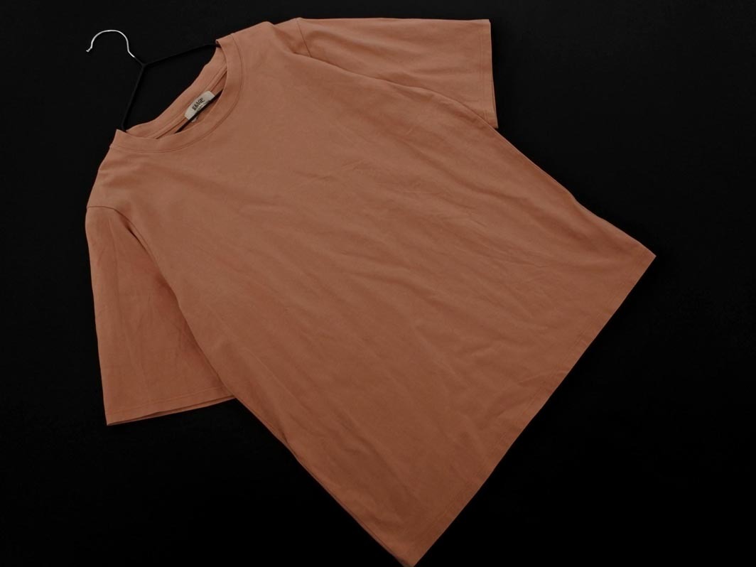 ネコポスOK JOURNAL STANDARD L’ESSAGE ジャーナルスタンダードレサージュ Tシャツ ピンクベージュ ■◆ ☆ ffc0 レディース拍卖