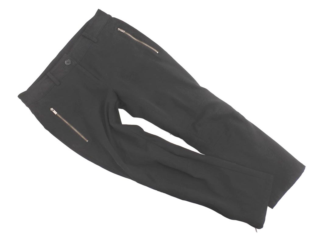 Calvin Klein カルバンクライン クロップド パンツ size4/黒 ■◇ ☆ ffc4 メンズ拍卖