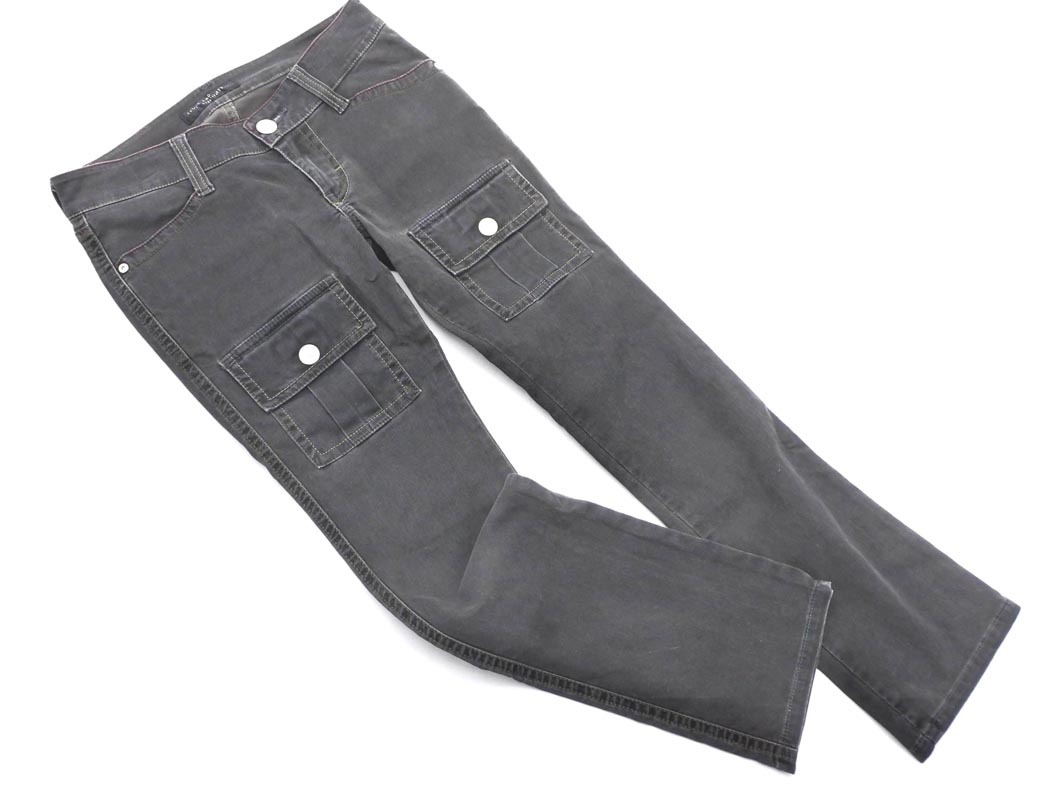 LEVI’S リーバイス LADY STYLE ストレッチ パンツ size28/チャコール ■■ ☆ ffc5 レディース拍卖