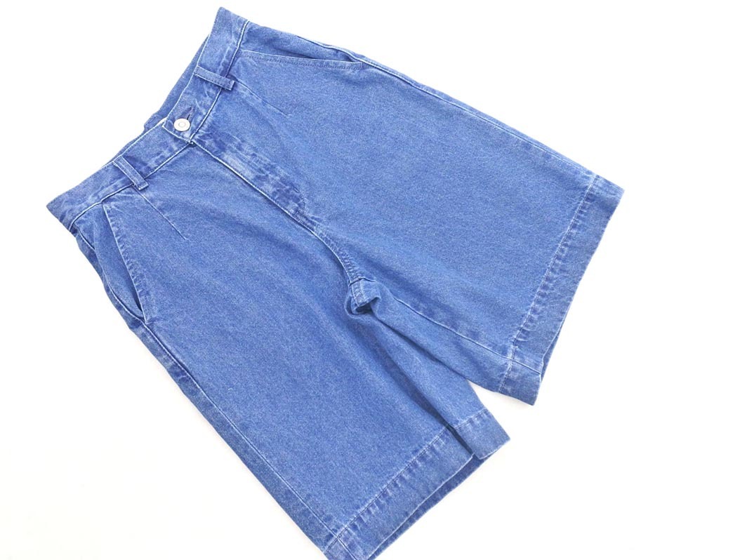 MOUSSY マウジー ハーフ デニムパンツ size2/インディゴ ■◆ ☆ ffc6 レディース拍卖