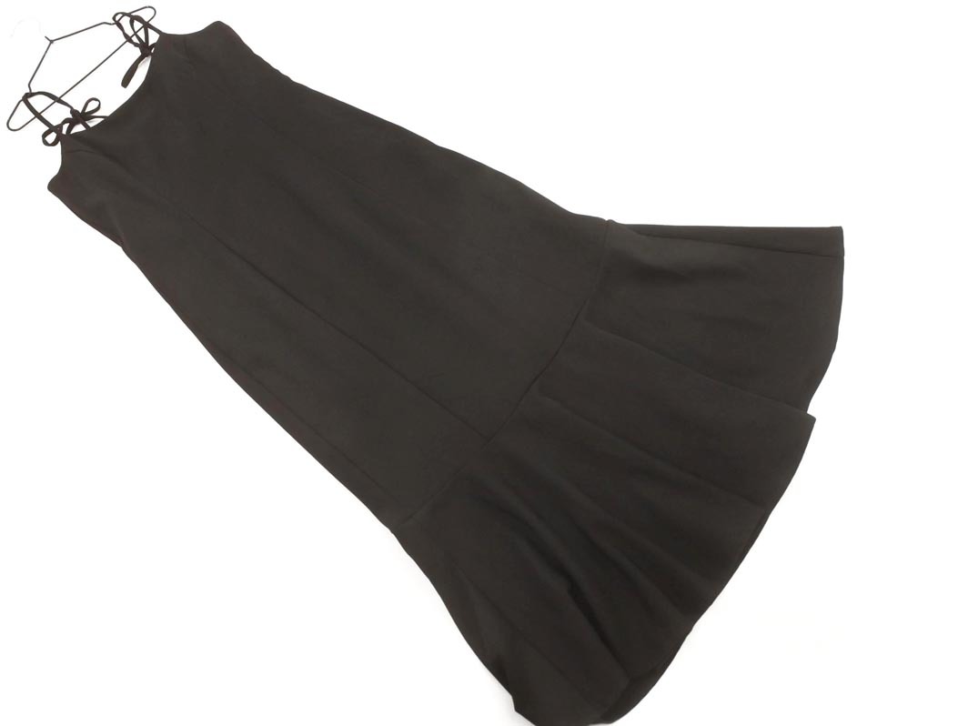 NICECLAUP ナイスクラップ キャミソール ワンピース sizeF/黒 ■■ ☆ ffd0 レディース拍卖